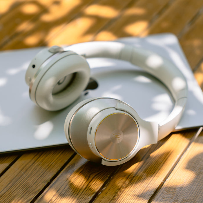 Oneodio A-serien - Bluetooth 5.0 aktive støydempende trådløse hodetelefoner - Innebygd mikrofon, Type C-lading og bæreveske - Utvidet 2 års garanti inkludert