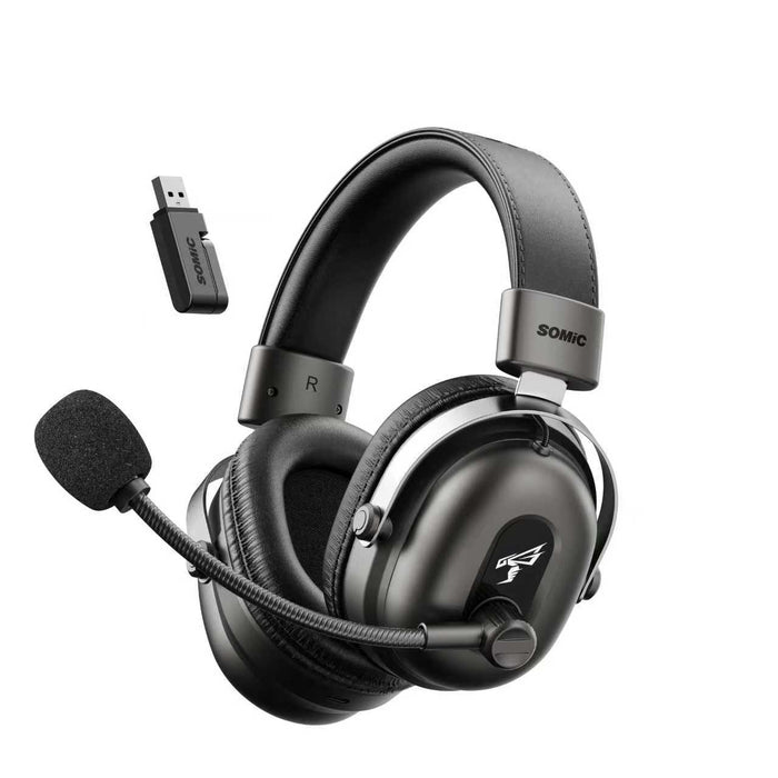 Commander G Series Wireless Edition - 160 Hour Battery - 7.1 Surround Sound Wireless Gaming Headset - For PC, Playstation 5, PS4, Switch & More