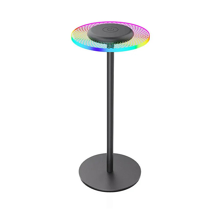 RGB Fargeforandrende Trådløs Bordlampe - Berøringskontroll, DIY Dimmbar Skrivebordslampe - Perfekt for Middag, Terrasse, Soveromsmiljøer