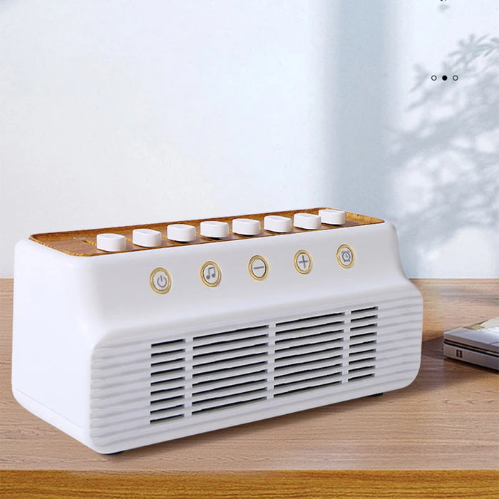 Baby White Noise Machine — 8 Natural Sounds, Bluetooth Speaker, 1200mAh