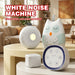 Portable White Noise Machine with Night Light — Rechargeable Sleep Aid for Babies & Adults