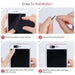 3‑Pack Black Ultra‑Thin Webcam Slide Covers for Phone, Laptop & Desktop Cameras