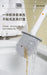 Silicone Toilet Brush with Quick‑Dry Base, Flexible Flat Head and Non‑Slip Handle