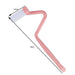 Curved S-Head Toilet Brush with Long Handle and Hanging Hook – 1/2/3 Pack