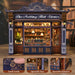 Notting Hill Book Nook 3D Wooden Puzzle DIY Bookstore Bookend Dollhouse Model