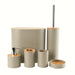 6-piece Bathroom Accessory Set — Toothbrush Holder & Vanity Essentials