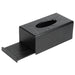Black Wooden Tissue Box – Elegant Napkin Holder for Home & Hotel