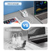 6-in-1 Fast USB Charging Station with 1m Cord (30W)