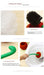 Cherry-Shaped Toilet Brush & Holder — Wine Red, Thick Head, Anti-Slip Handle