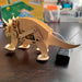 Wooden Dinosaur STEM Model Kit – choose 1 or 4 pcs (T‑Rex, Triceratops, Pterosaur, Brachiosaurus)