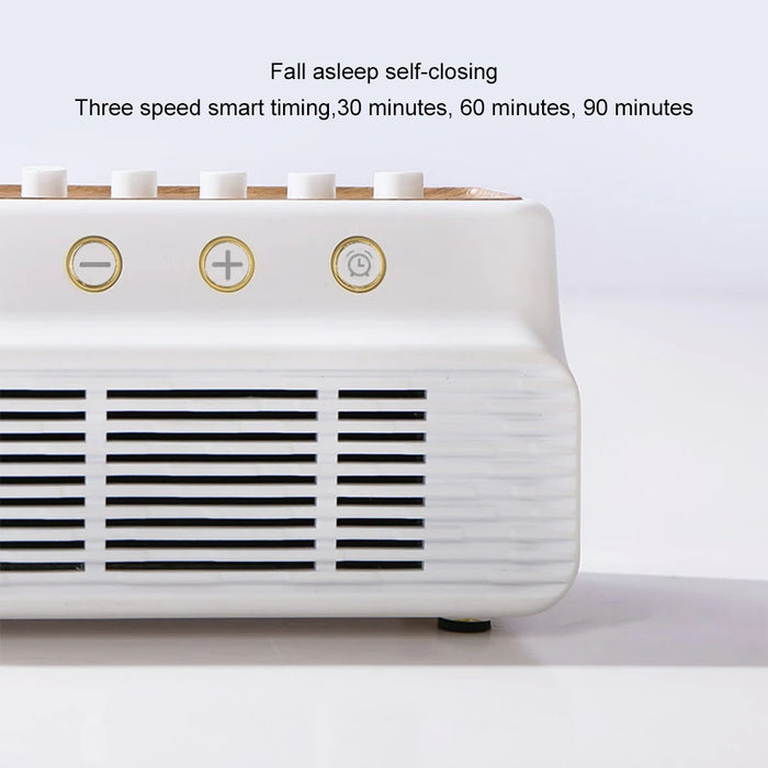 Baby White Noise Machine — 8 Natural Sounds, Bluetooth Speaker, 1200mAh