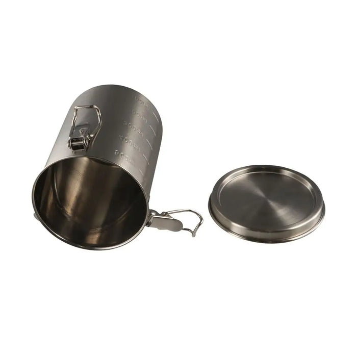 304 Stainless Steel Airtight Food Storage Container with Measurement Scale — 520/1000/1600/2500ml