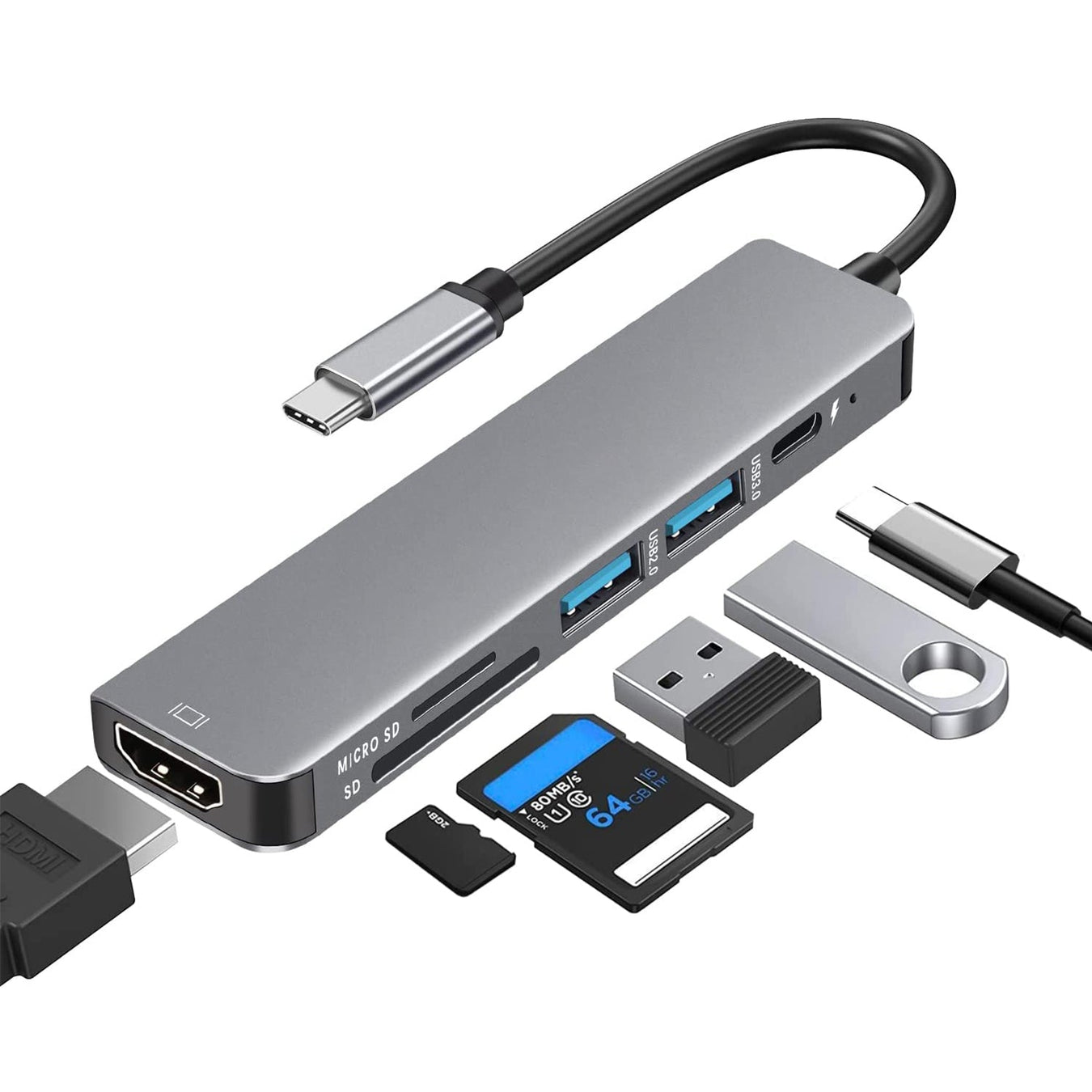 USB- og FireWire-huber