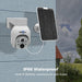 HISEEU TD473 - Solar Powered 4G Outdoor Security Camera with 360° PTZ, HD Color Night Vision & 2-Way Talk - IP66 Waterproof Home Surveillance Solution - Shopsta EU