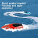 JJRC S8 RTR Mini Speedboat - 2.4G RC Stunt Boat with LED Light & 360° Rotation - Waterproof Remote Control Racing Toy for Kids & Children - Shopsta EU