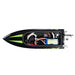 UDIRC UDI908 - 2.4G Brushless Waterproof RC Boat with 40KM/h Speed, Capsize Reset & Water Cooling System - Ideal for All Ages and Racing Enthusiasts - Shopsta EU