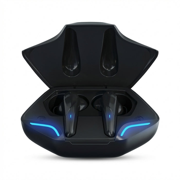 TWS Bluetooth 5.3 Gaming Earbuds – Low Latency Stereo with ANC & Mic