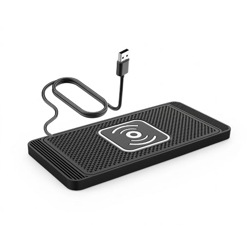 15W Wireless Car Charger Pad – Qi Fast Car Phone Charger for iPhone 11–15 & Android